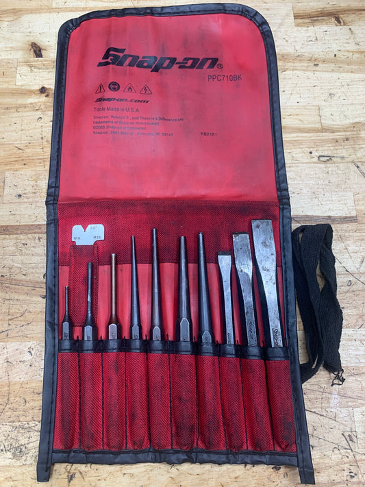 Snap On Punch/Chisel Set 10pc. PPC710BK