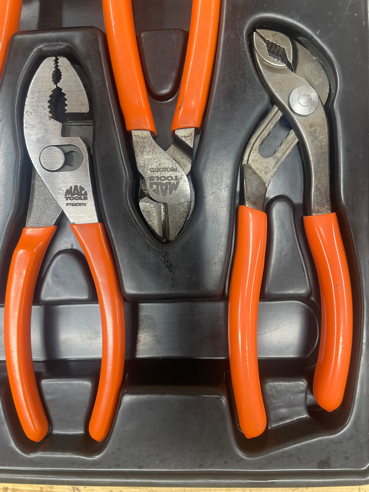 Mac Tools 4pc Pliers Tray Set