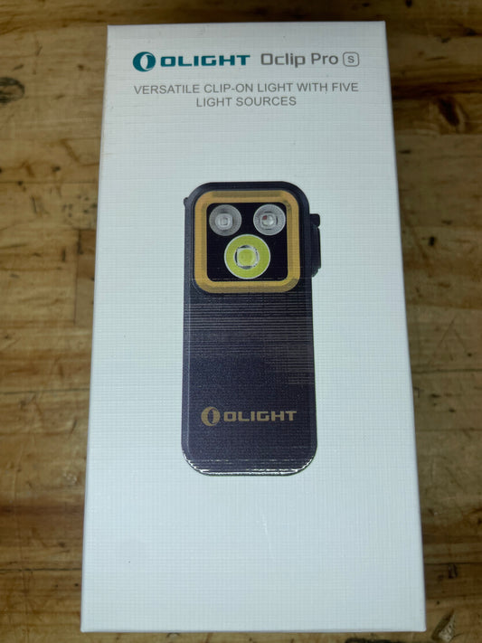 Olight Oclip Pro S Multifunctional EDC Clip Flashlight BRAND NEW