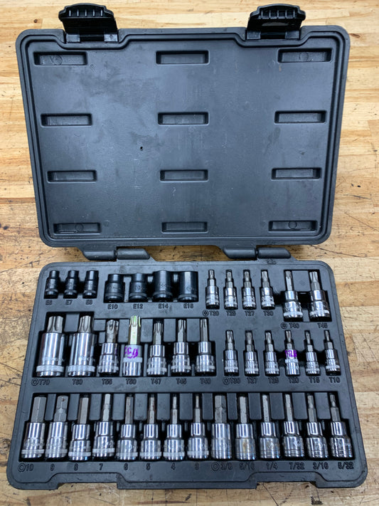 GearWrench 40 Pc. Hex & Torx Master Bit Socket Set 40424A
