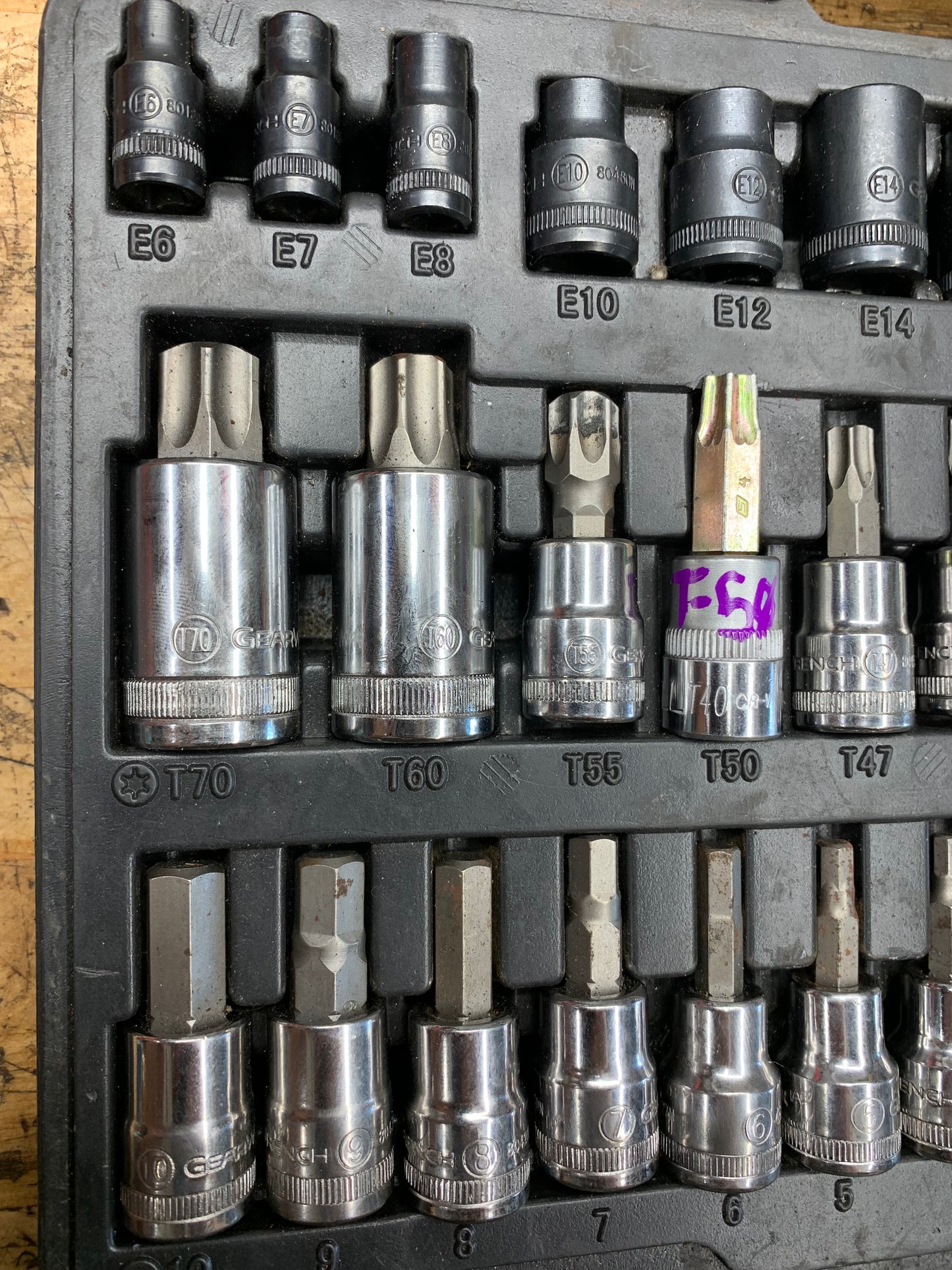 GearWrench 40 Pc. Hex & Torx Master Bit Socket Set 40424A