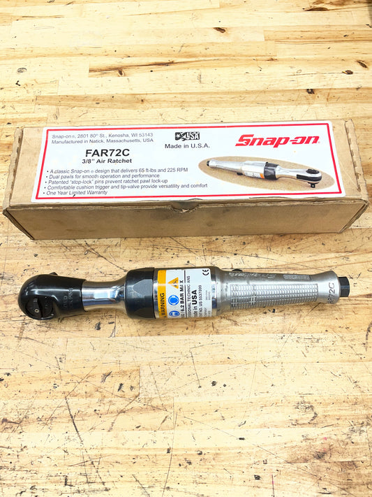 Snap On 3/8” Air Ratchet Pneumatic USA FAR27C