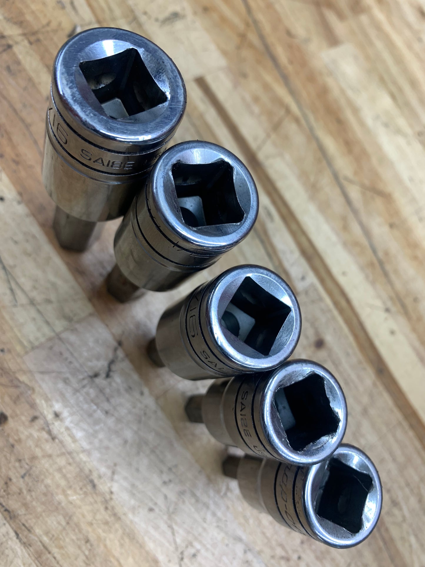 Snap On SAE 1/2” Hex Allen Socket Set 5pc