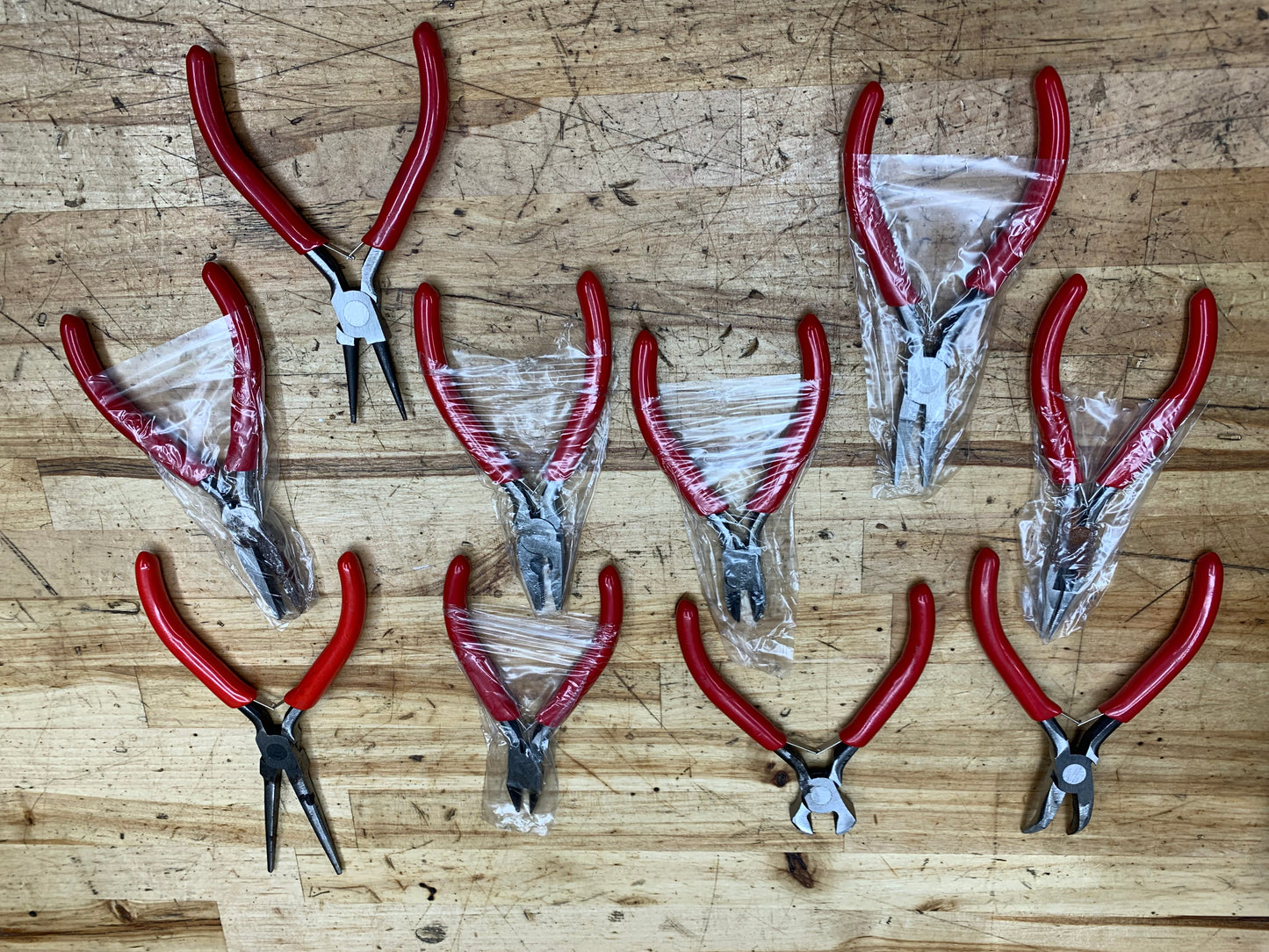 Mac Tools Mini Precision Plier Pouch Set 10pc P301910