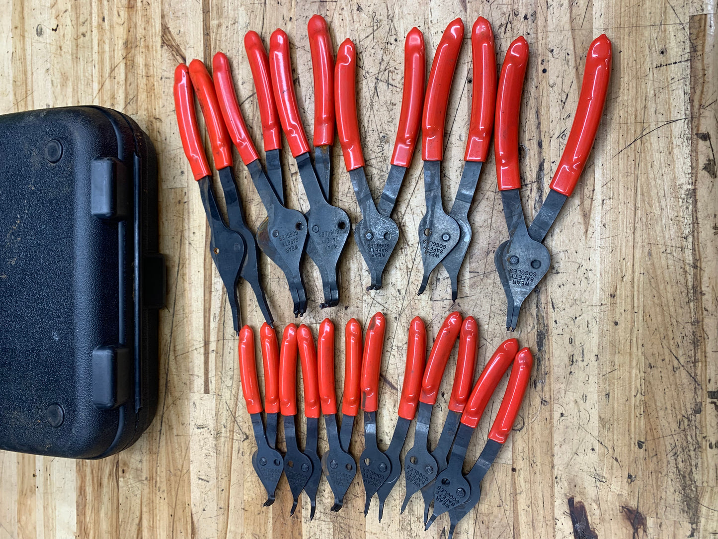 Matco 12pc Snap Ring Case Set USA MST250