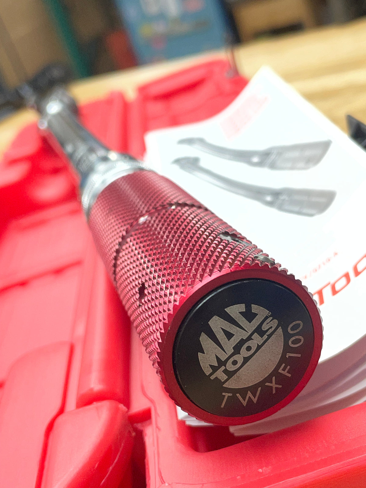 Mac Tools 3/8” Click Type Flex Head Torque Wrench 10-100FtLb. BRAND NEW TWXF100
