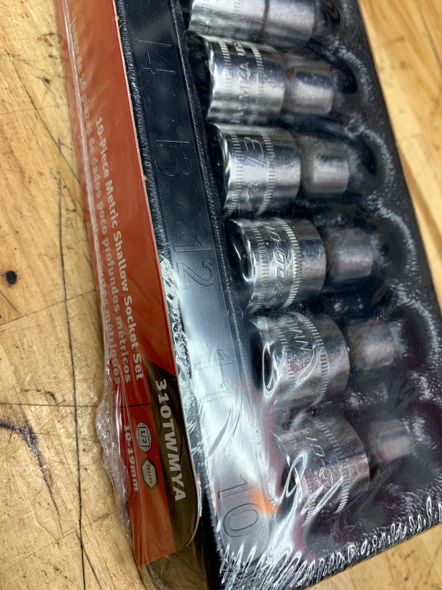 Snap On 1/2” Metric Socket Set 10pc. BRAND NEW 310TWMYA
