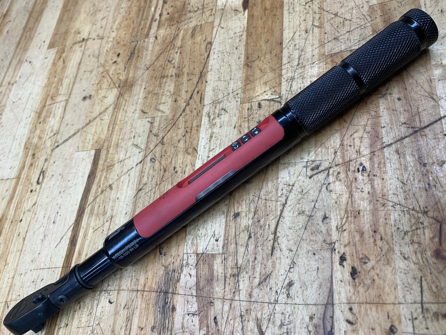 Snap On 1/4" Techangle 15-300InLb Digital Torque Wrench EXCELLENT CONDITION ATECH1FS300V