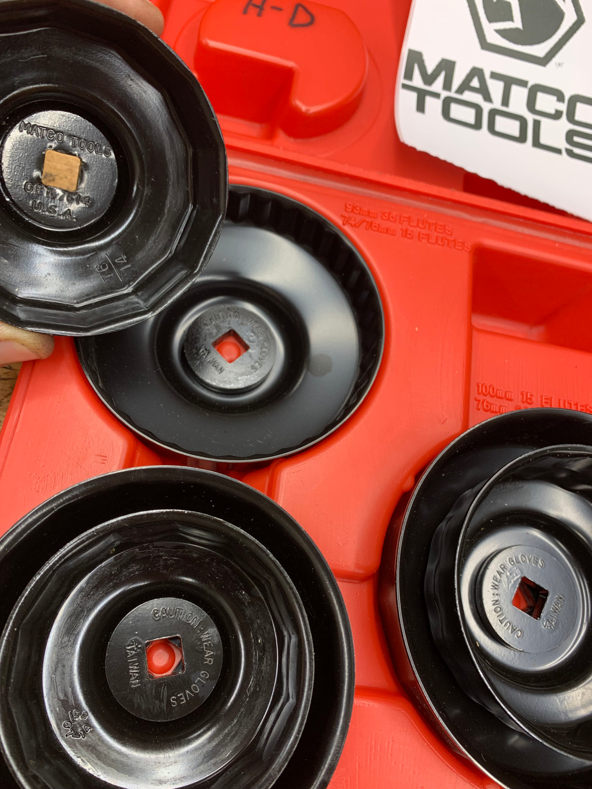 Matco Oil Filter Socket Set OF10