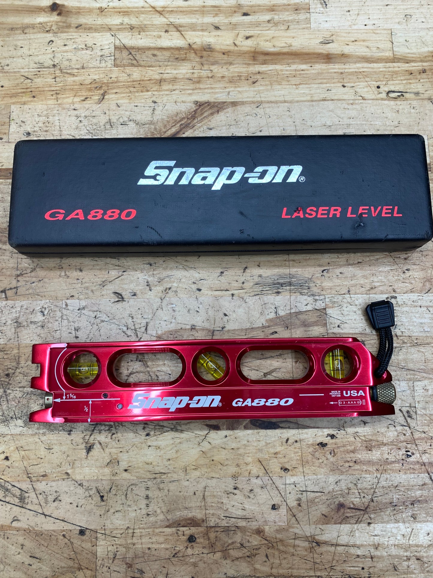 Snap On NOS Laser Level RARE NEW OLD STOCK Made in USA GA880