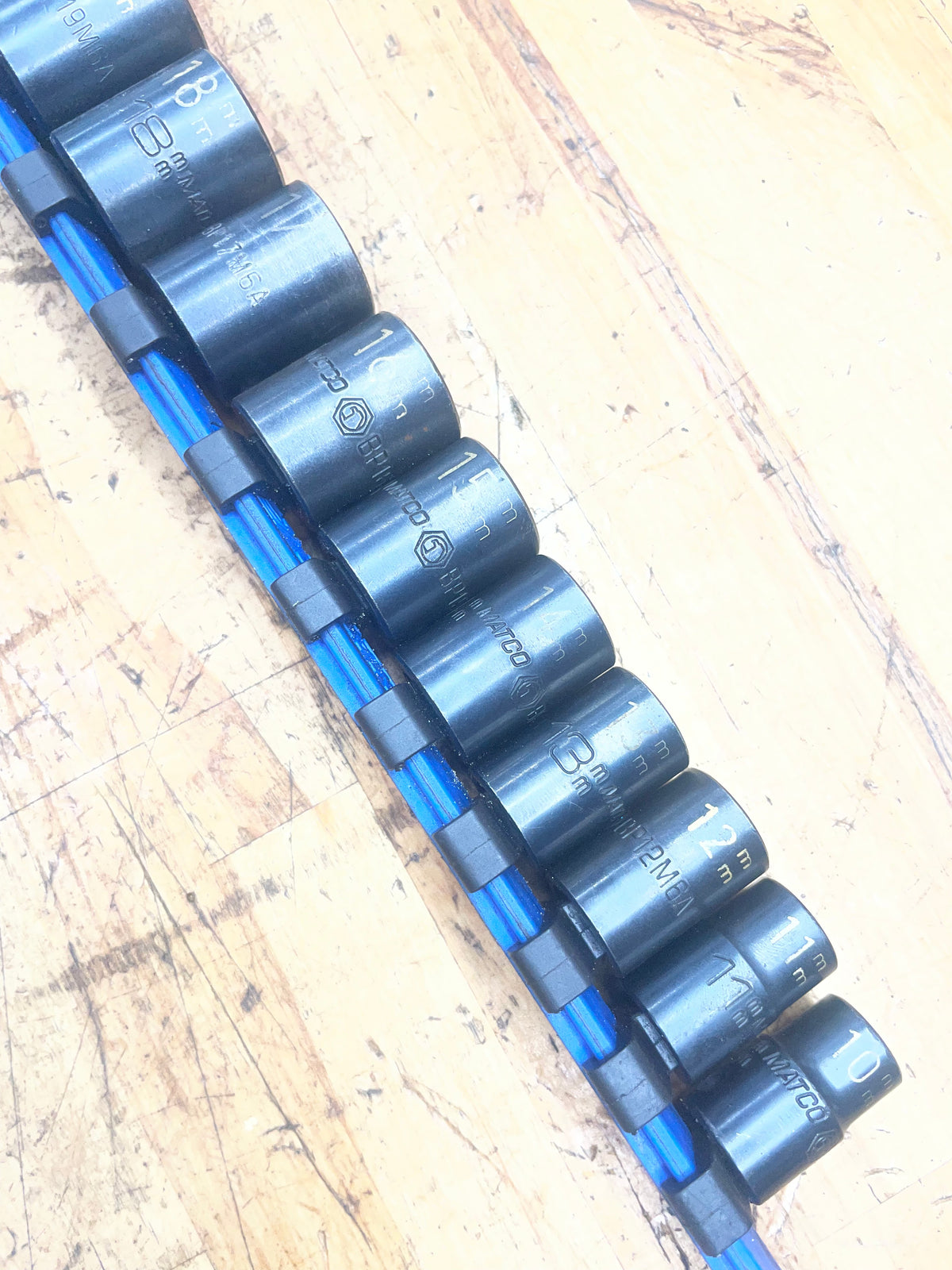 Matco 3/8” Impact Shallow Socket Set 13pc 10-22mm