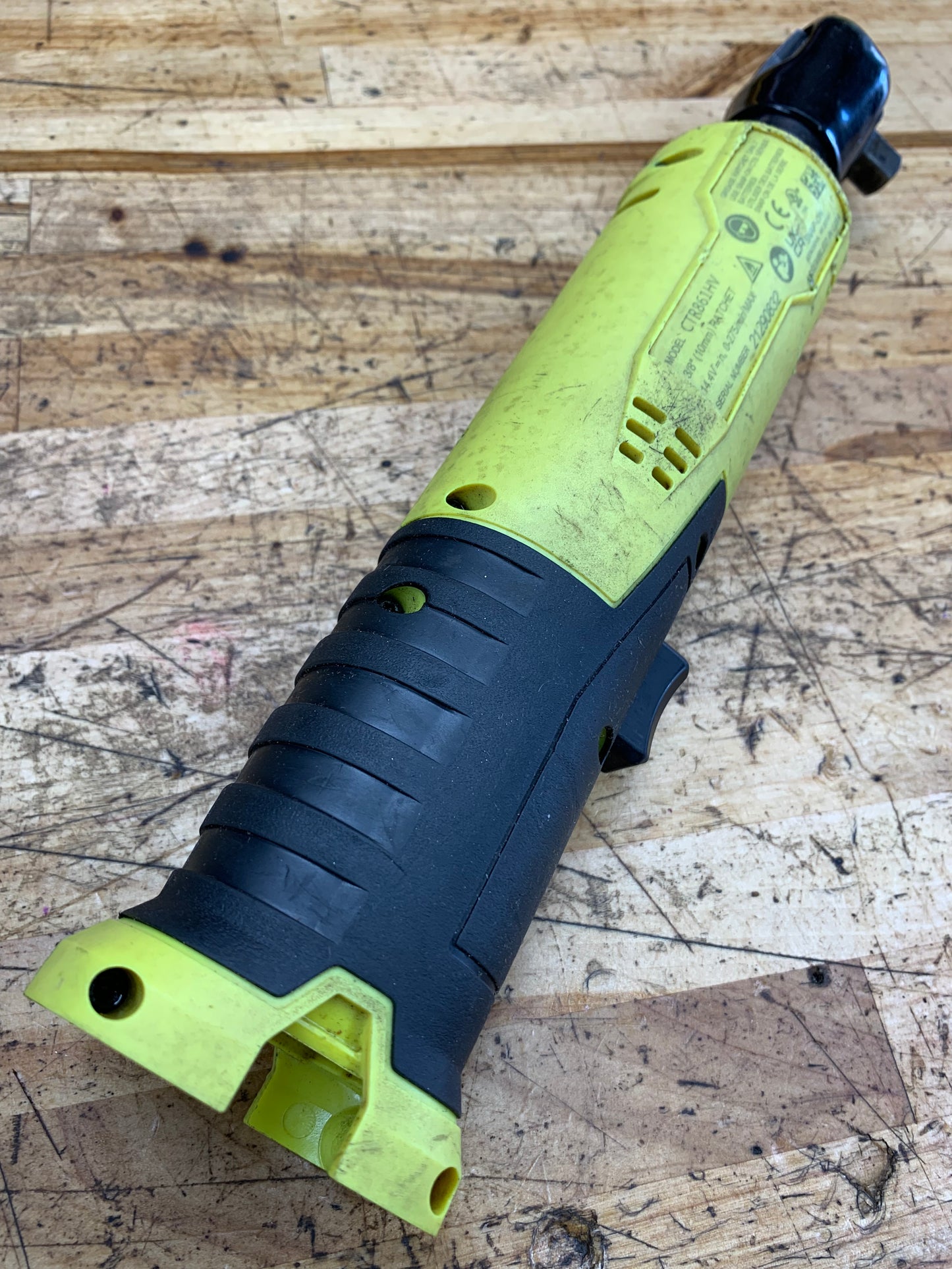 Snap On 3/8" 14v Ratchet HiViz Yellow  CTR861HV