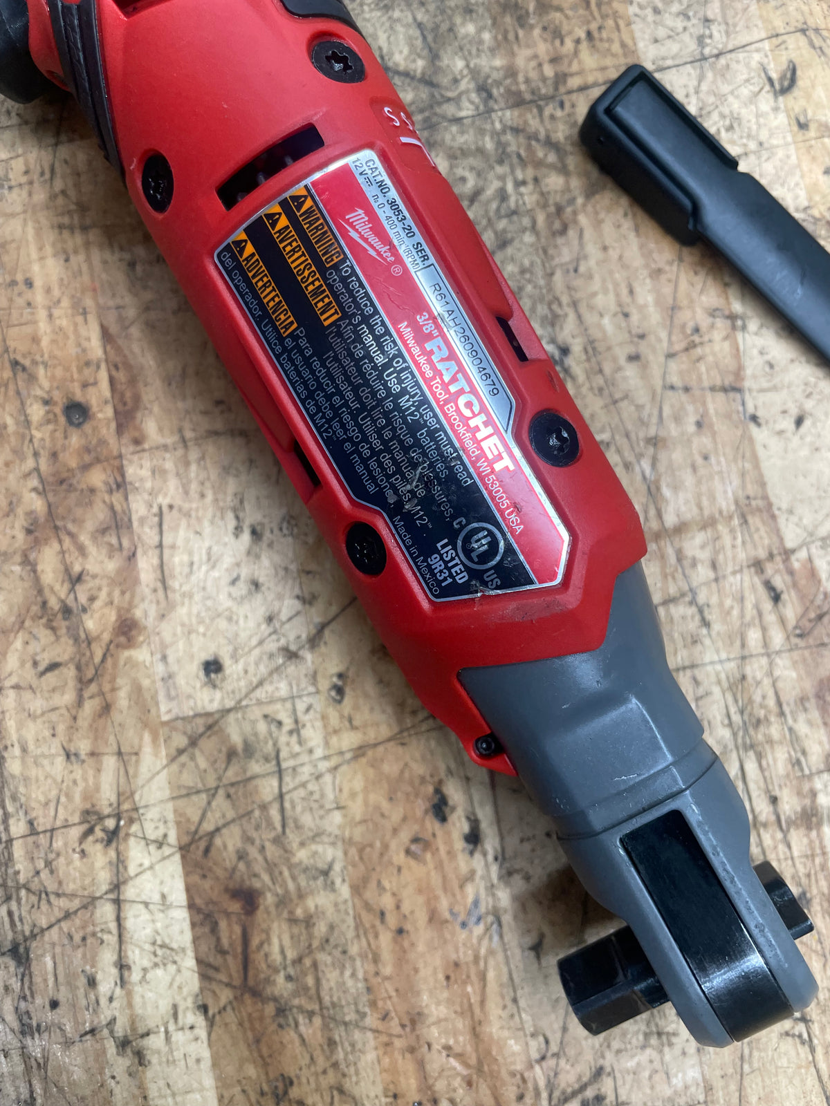 Milwaukee 3/8” Fuel Ratchet M12 (((The New Slimmer Model))) 3053-20