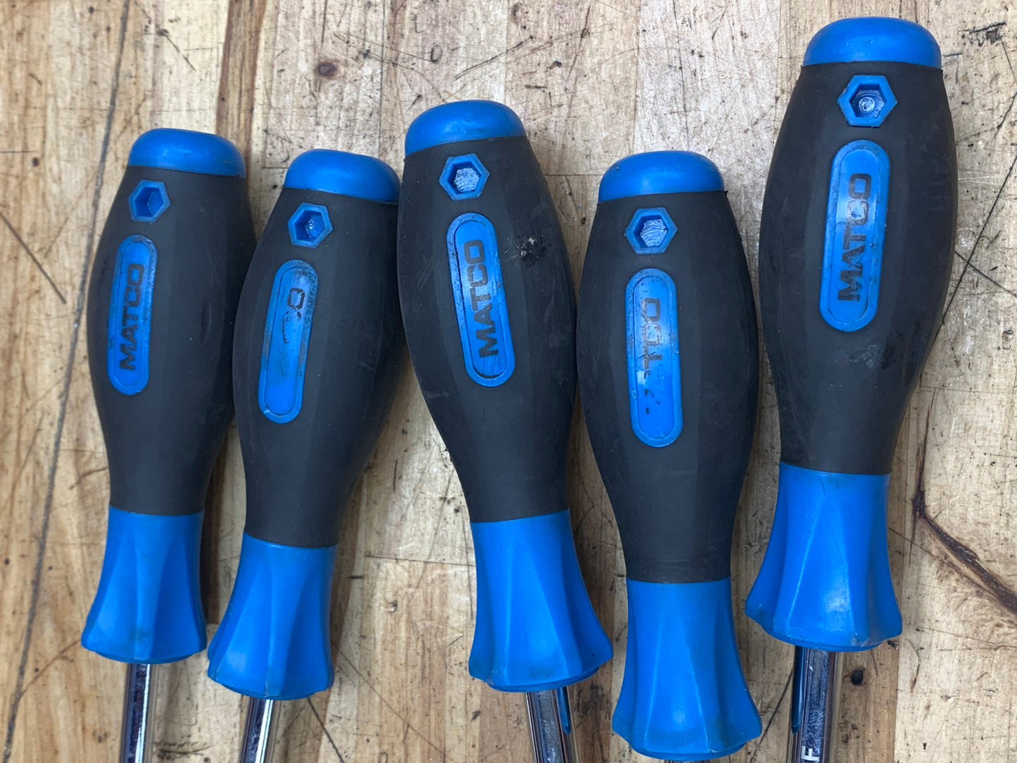 Matco Trim Panel Prybar Tool 5pc Blue UP6SETB