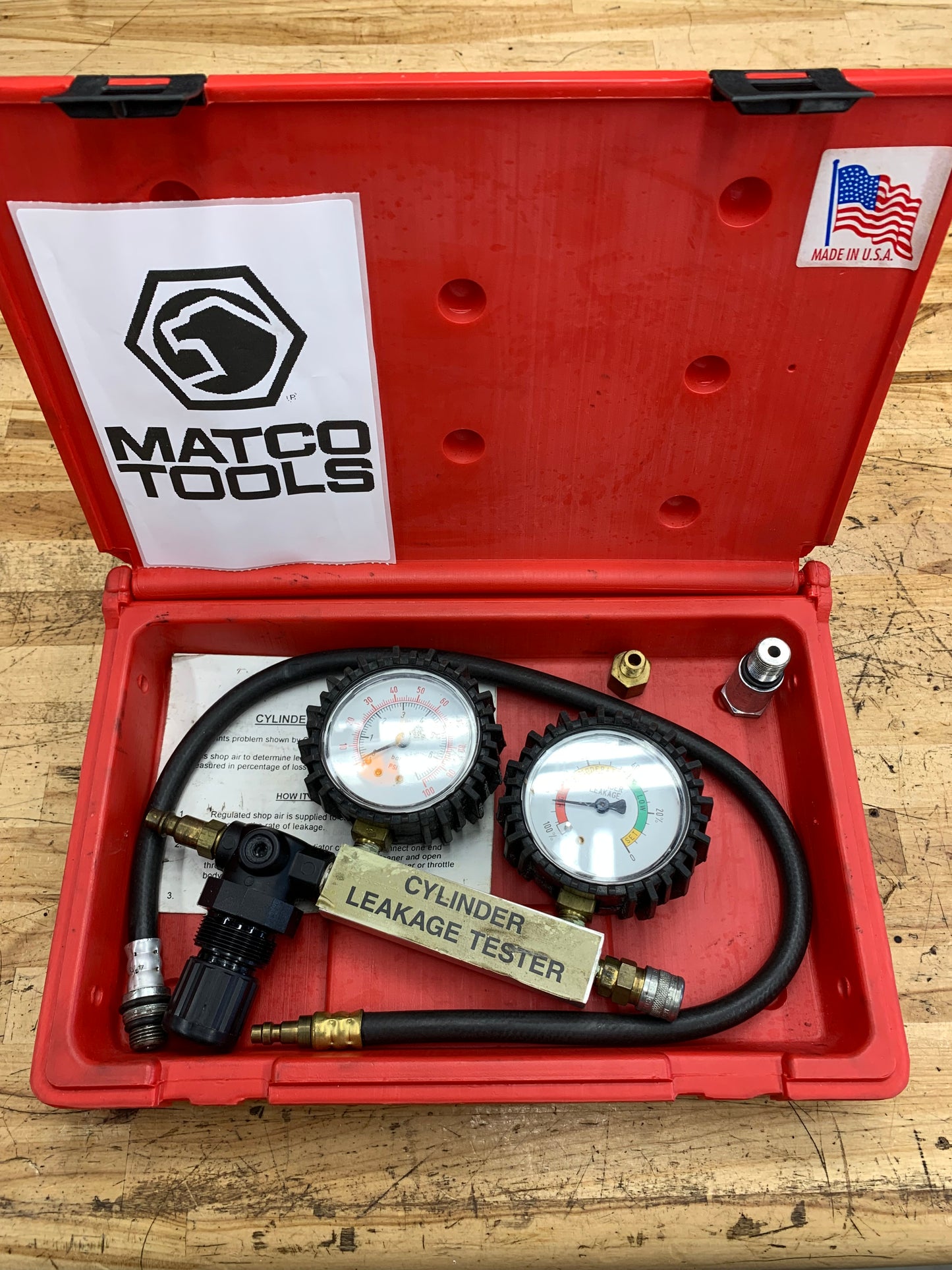 Matco Tools Cylinder Leakdown Tester CLT2PB