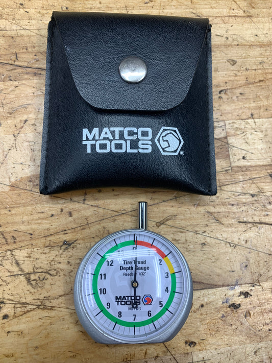 Matco Tread Depth Gauge in Pouch MTTDG