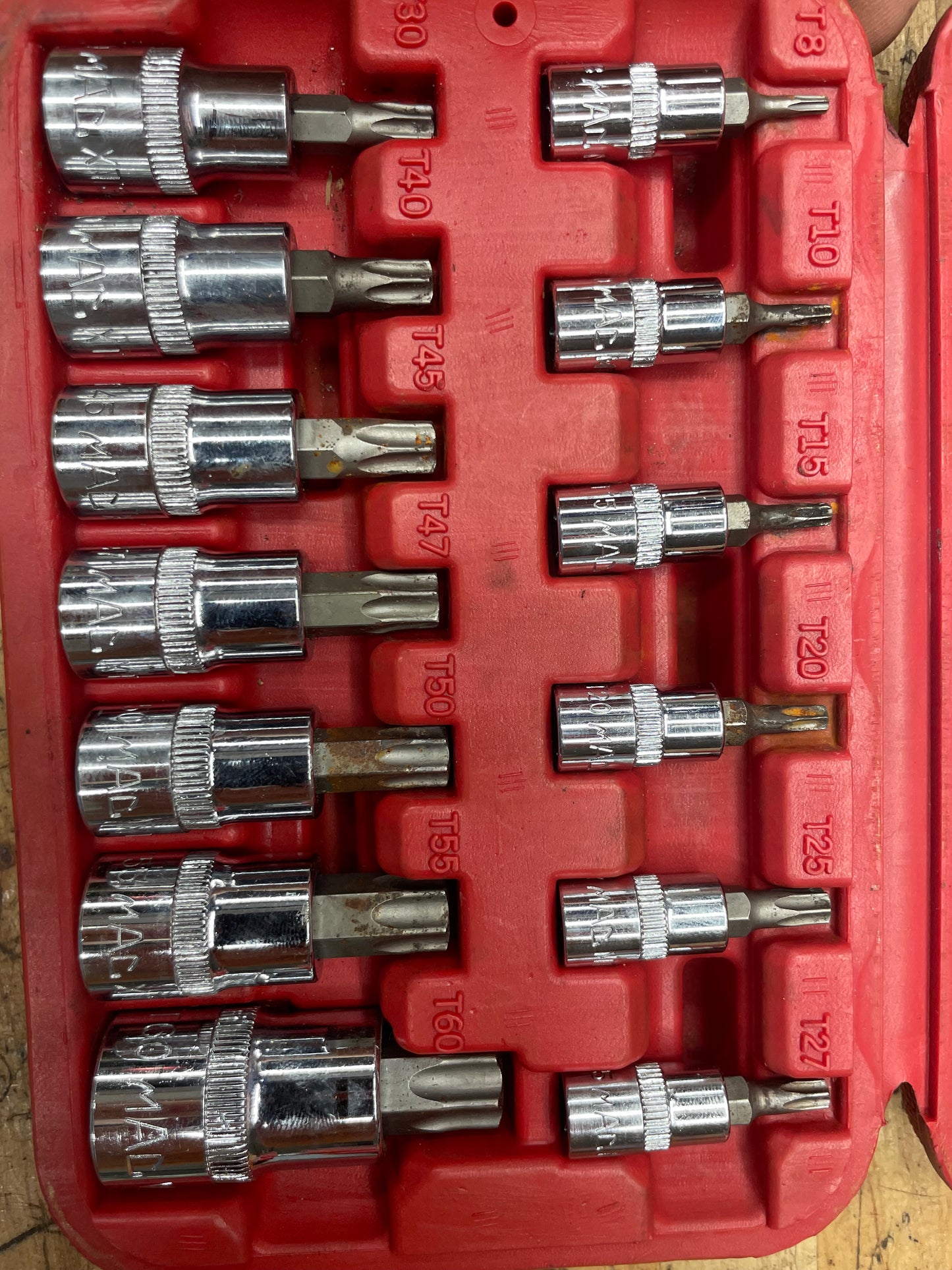 Mac Tools 13pc Torx Socket Set ST13B