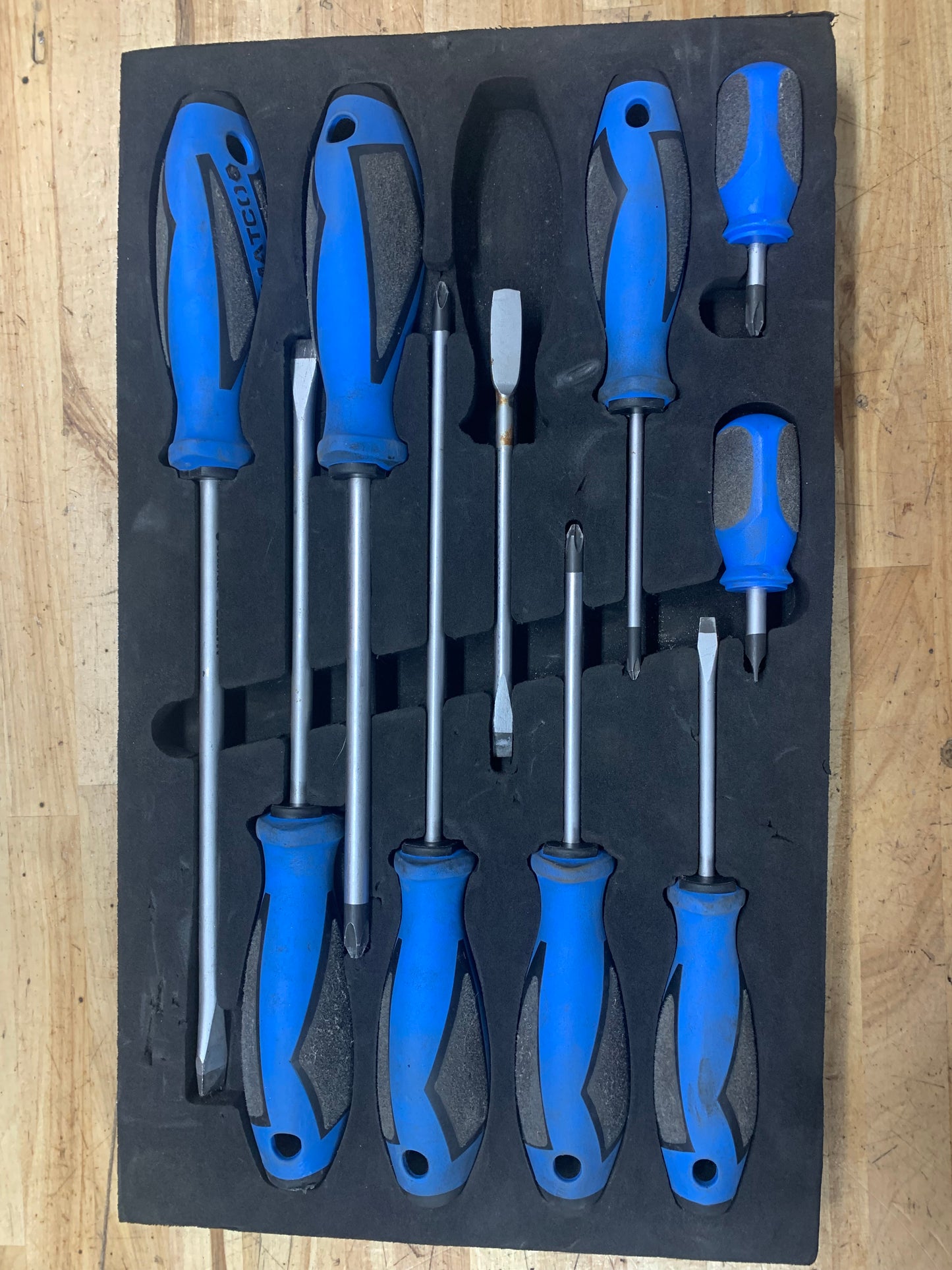 Matco 10pc screwdriver set READ SSPCB10C