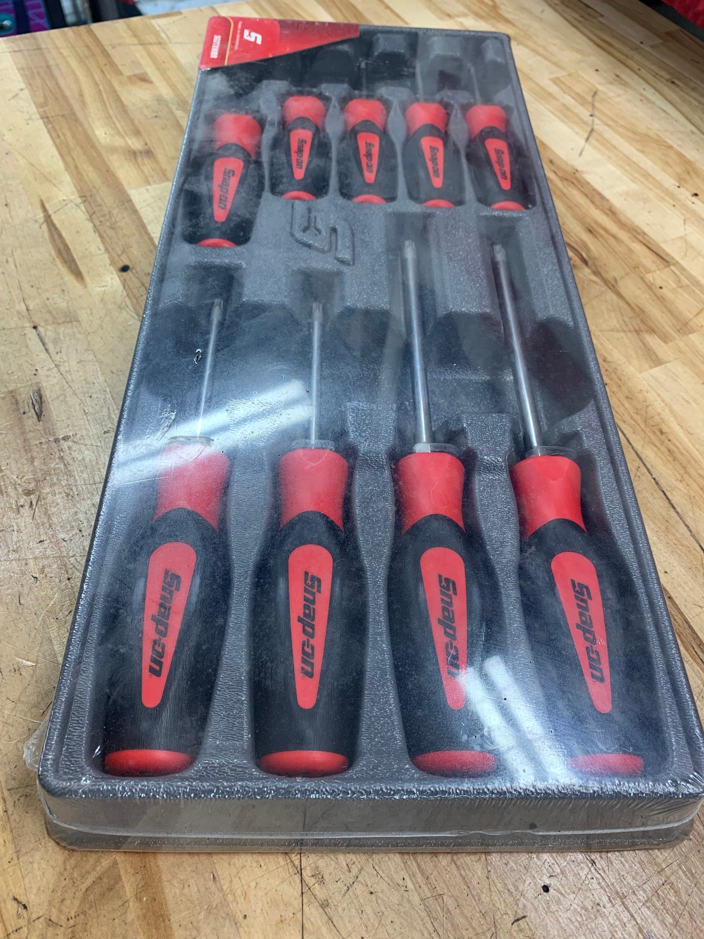 Snap-on Tools NEW 9pc T8 - T45 TORX Screwdriver Set SGDTX90BR