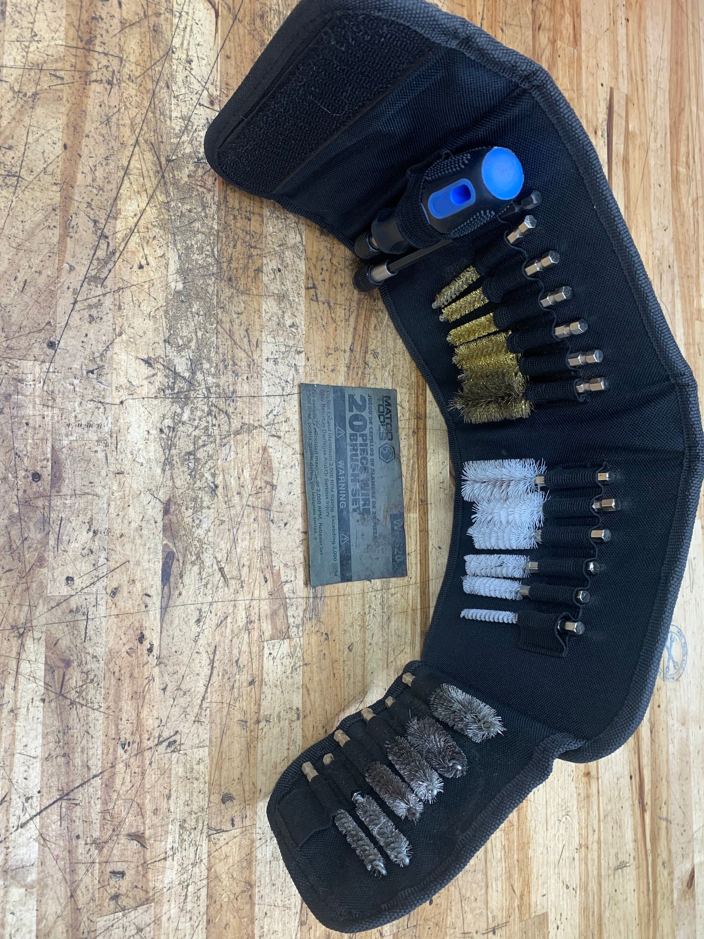 Matco Tools Bore Brush Pouch Set WBS20