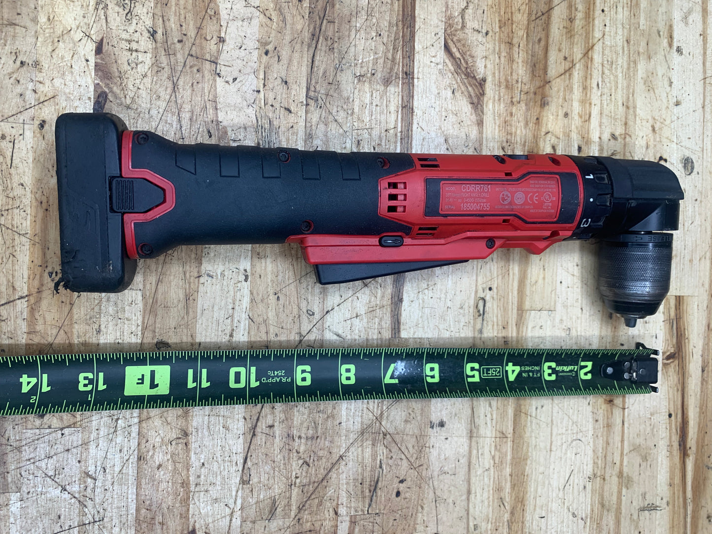 Snap On 14V Right Angle Drill WITH BATTERY CDRR761