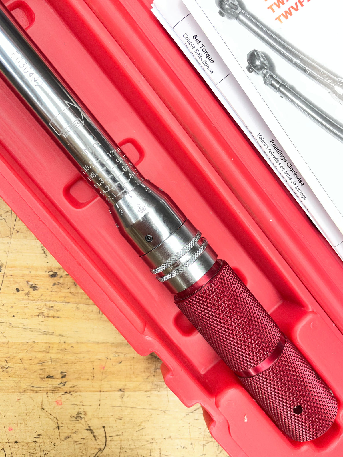 Mac Tools 3/8” Click Type Flex Head Torque Wrench 10-100FtLb. BRAND NEW TWXF100