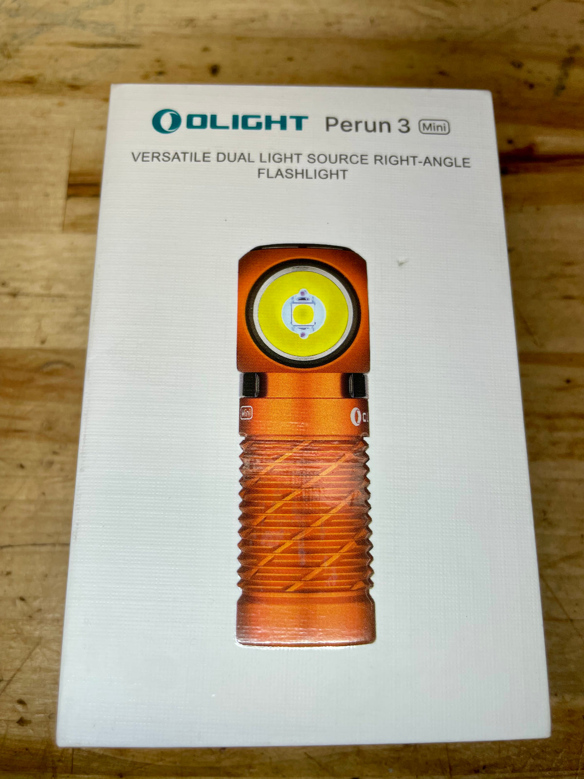 Perun 3 Mini Headlamp & Flashlight with Red and White Light BRAND NEW