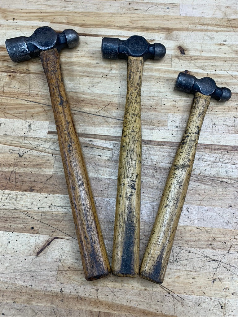 Matco Ball Peen Hammer set 3pc 8oz 16oz 24oz