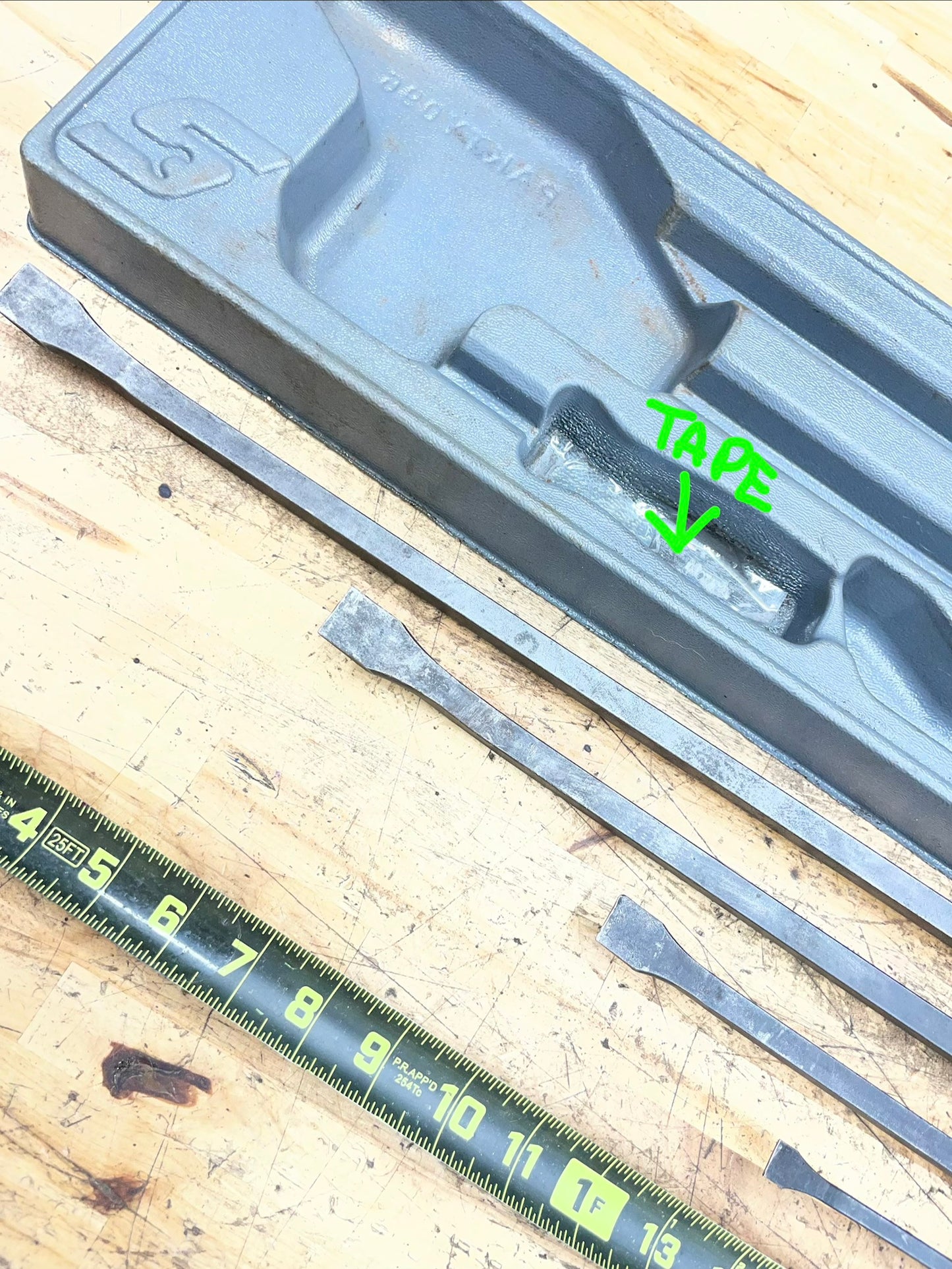 Snap On Striking Prybar Set 4pc. USA SPB704