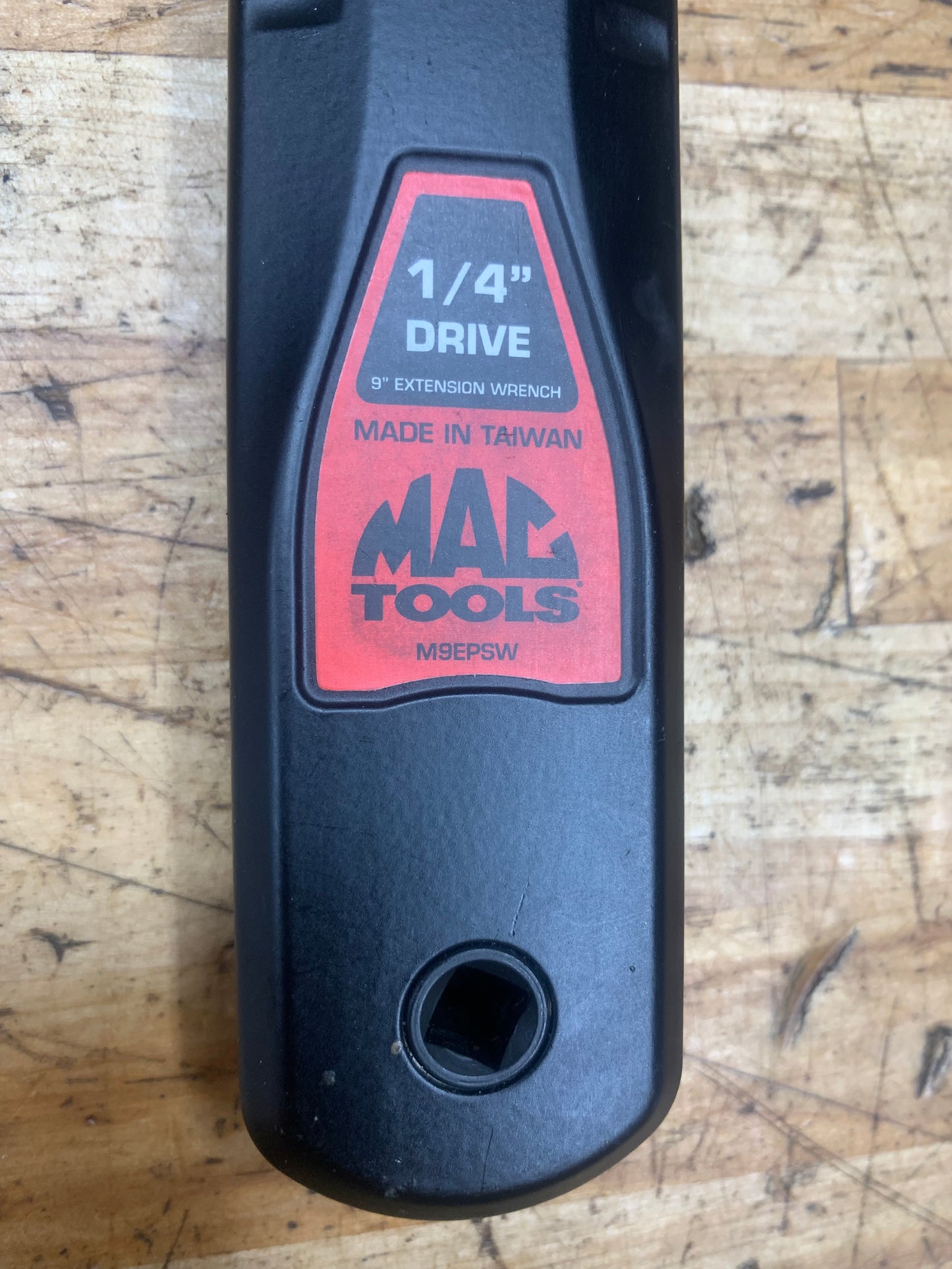 Mac 1/4" Extension Wrench 9" M9EPSW