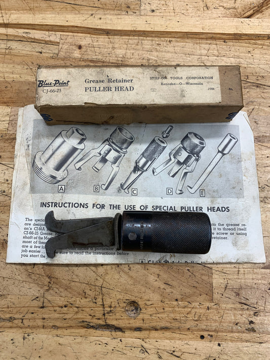 Snap On Grease Seal Puller Head (Slide Hammer Attachment) USA CJ66-25