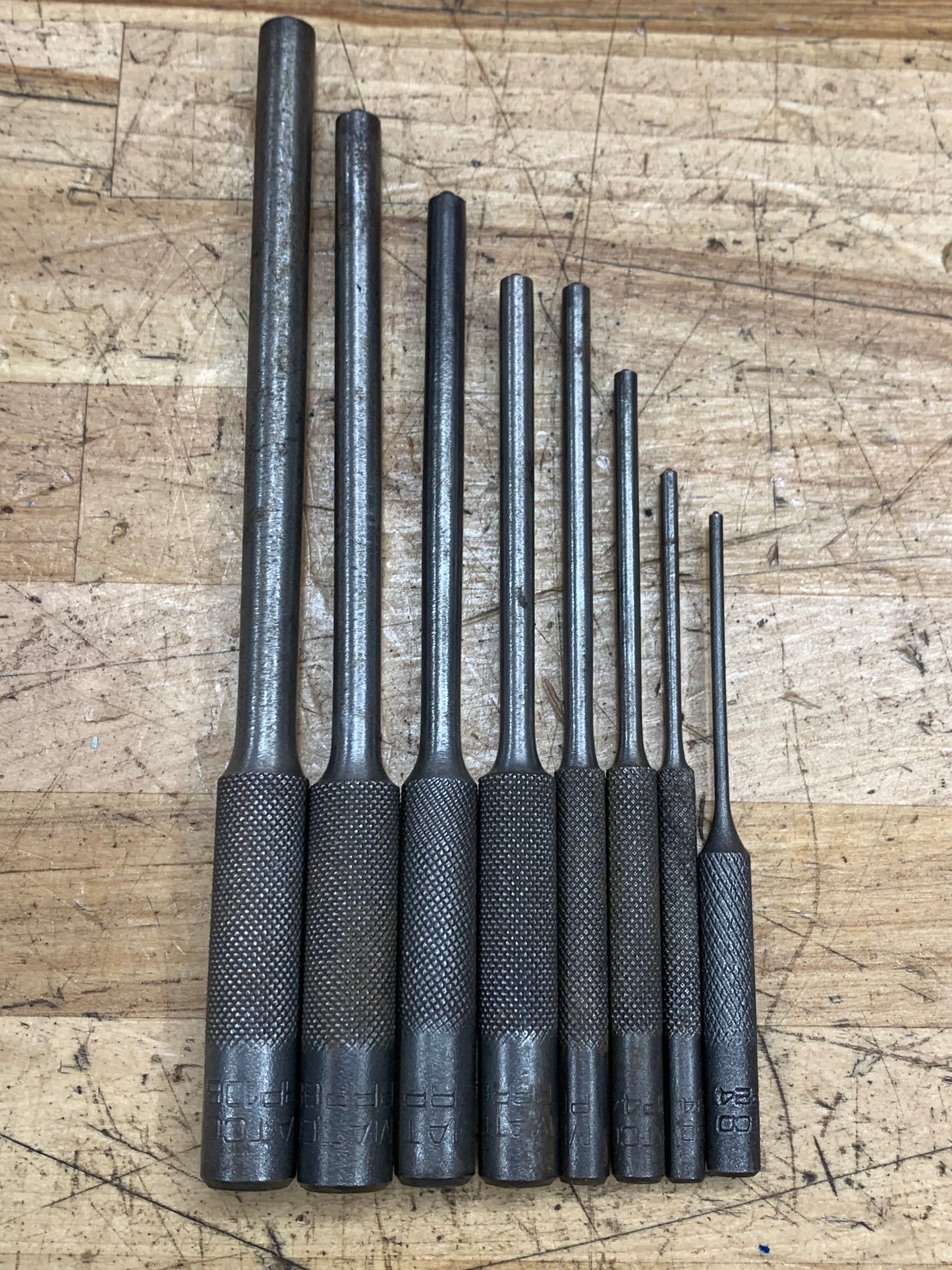 Matco Roll Pin Punch Set 8pc. USA SPRP9T