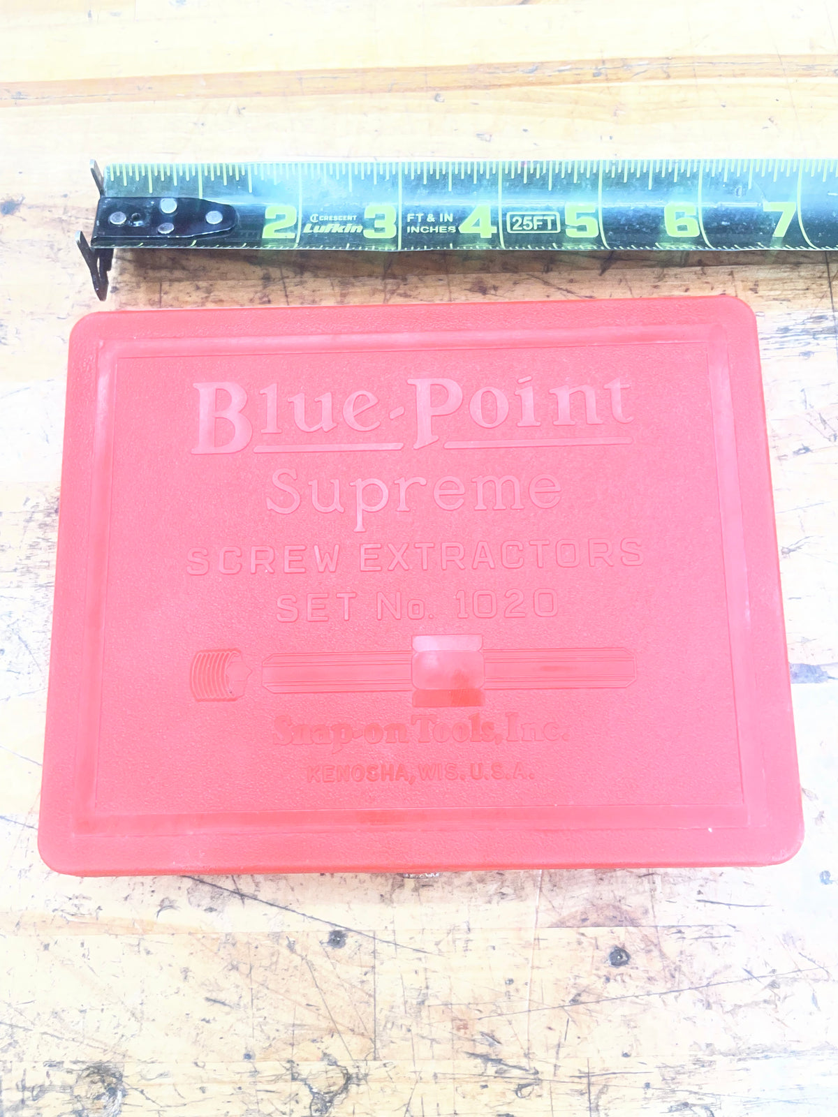 Blue Point Broken Bolt Extractor Set COMPLETE USA 1020