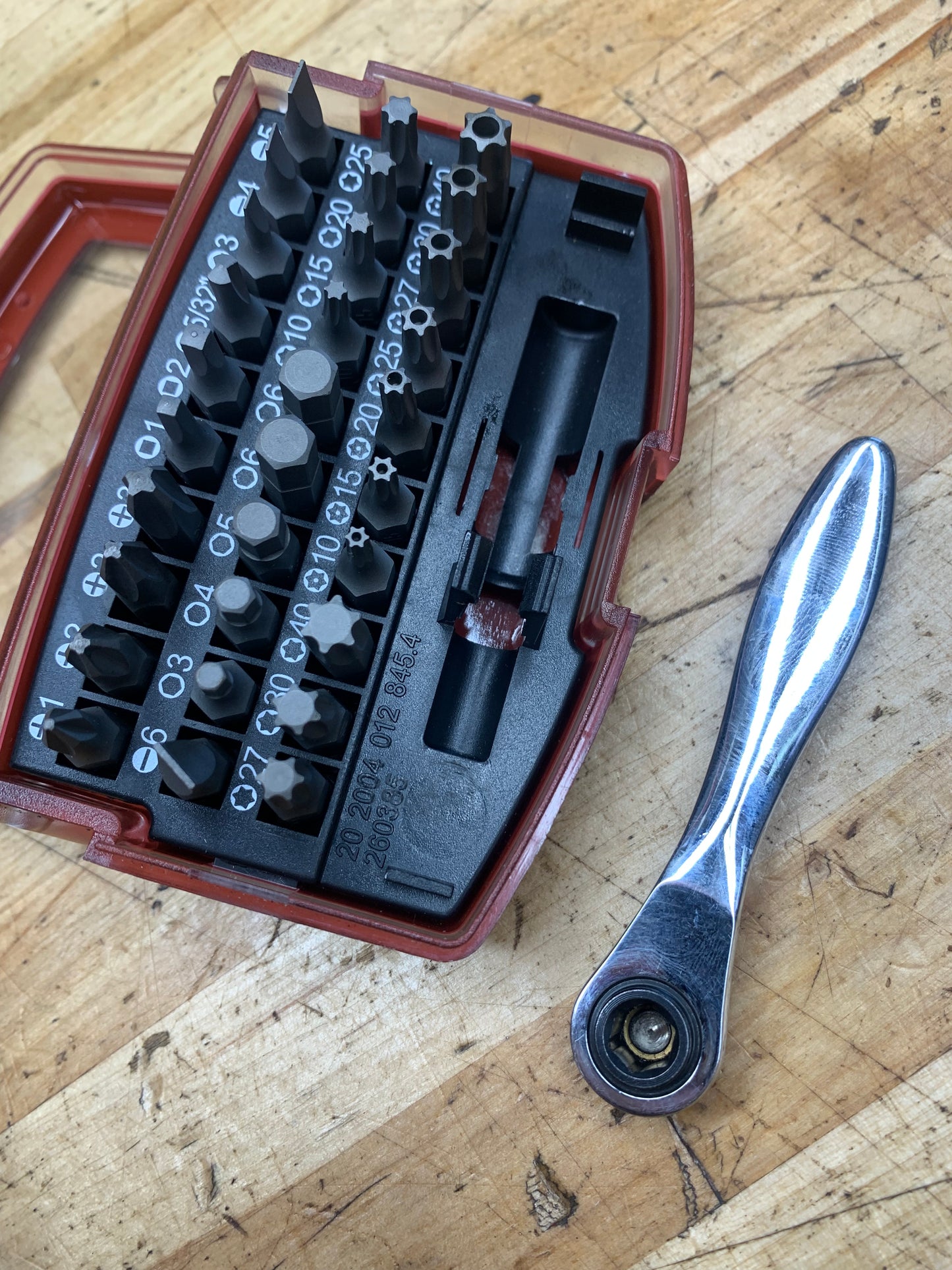 Matco Mini Hex Bit Ratchet Set SBIT29A