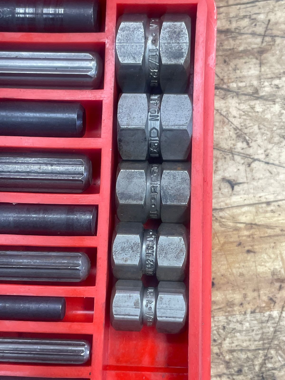 Blue Point Broken Bolt Extractor Set COMPLETE USA 1020