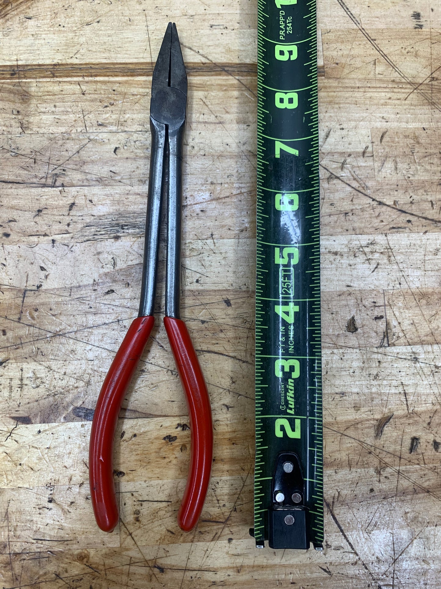 Snap On Mini Long Reach Duckbill Pliers USA 609CP