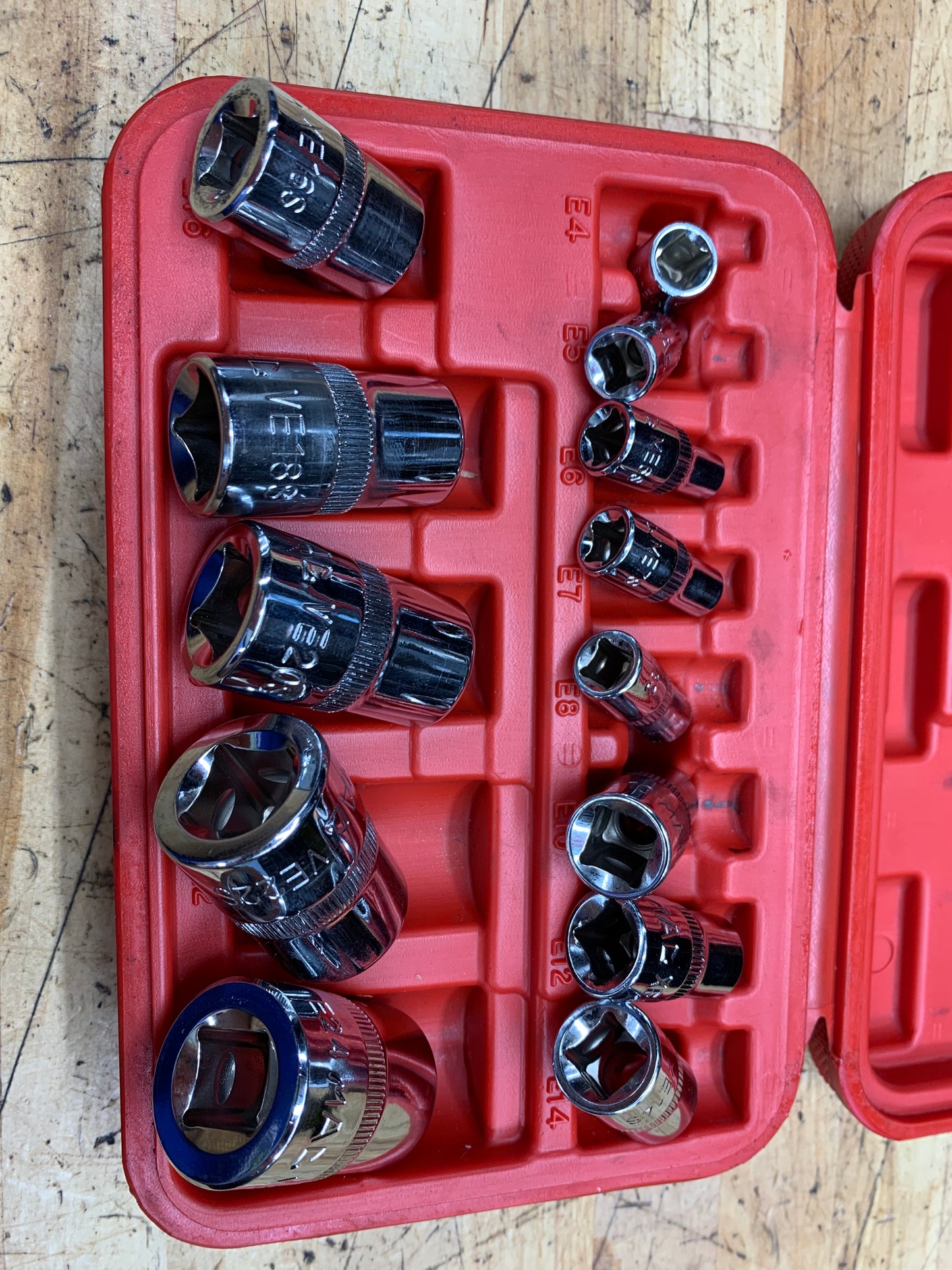 Mac Tools E-Torx Socket Set 13pc SMXVE13B