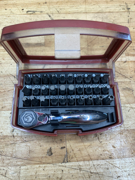 Matco Mini Hex Bit Ratchet Set SBIT29A