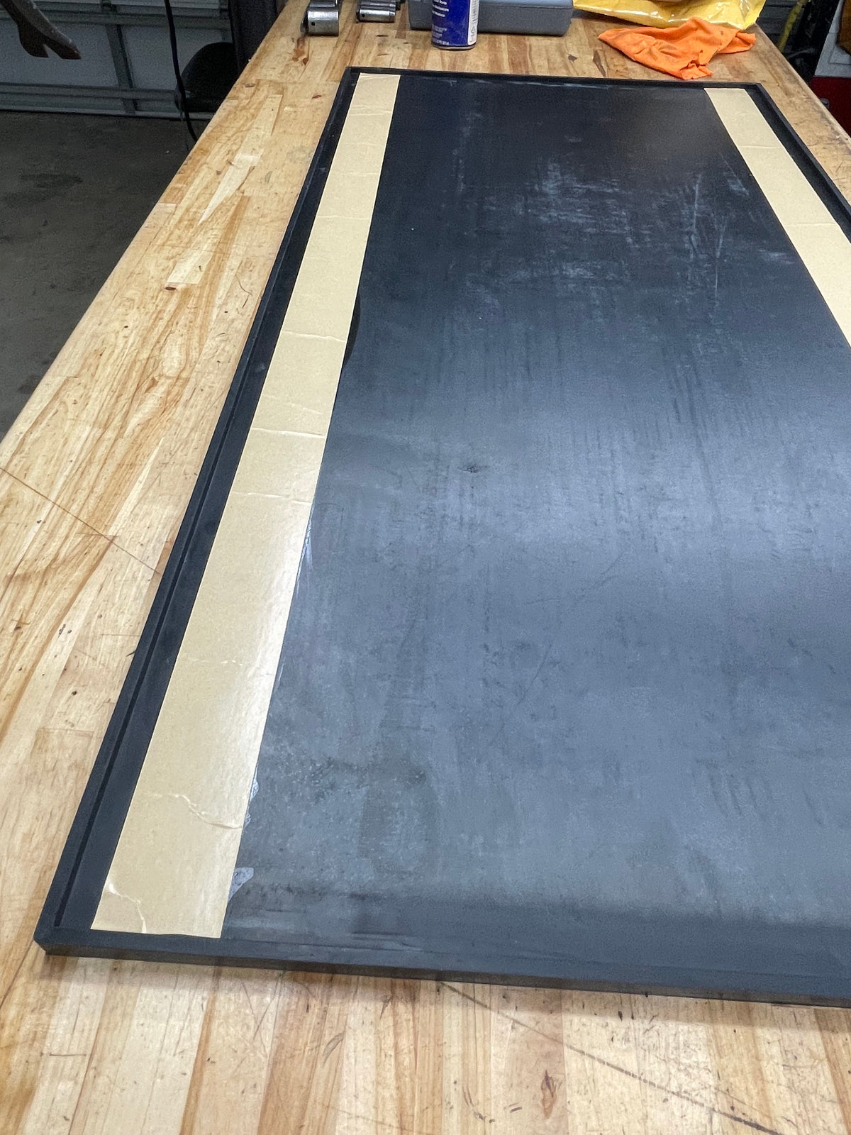 Snap On Roll Cart Top Mat for Flip Tops JKRR46GW55