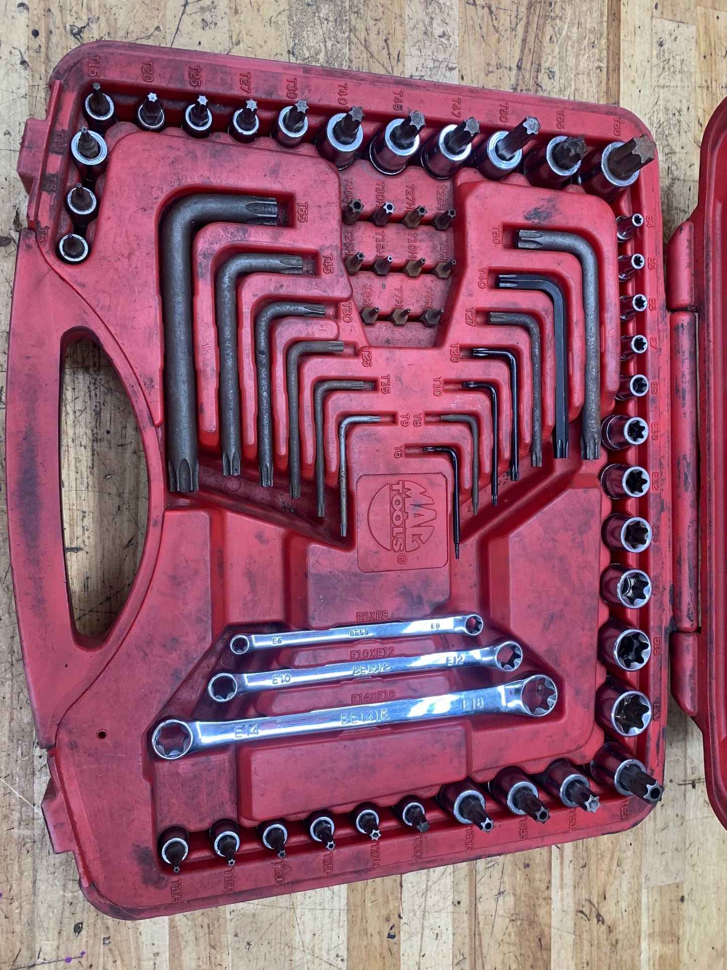 Mac Tools Master Torx/ETorx Tool Set SMXT62B