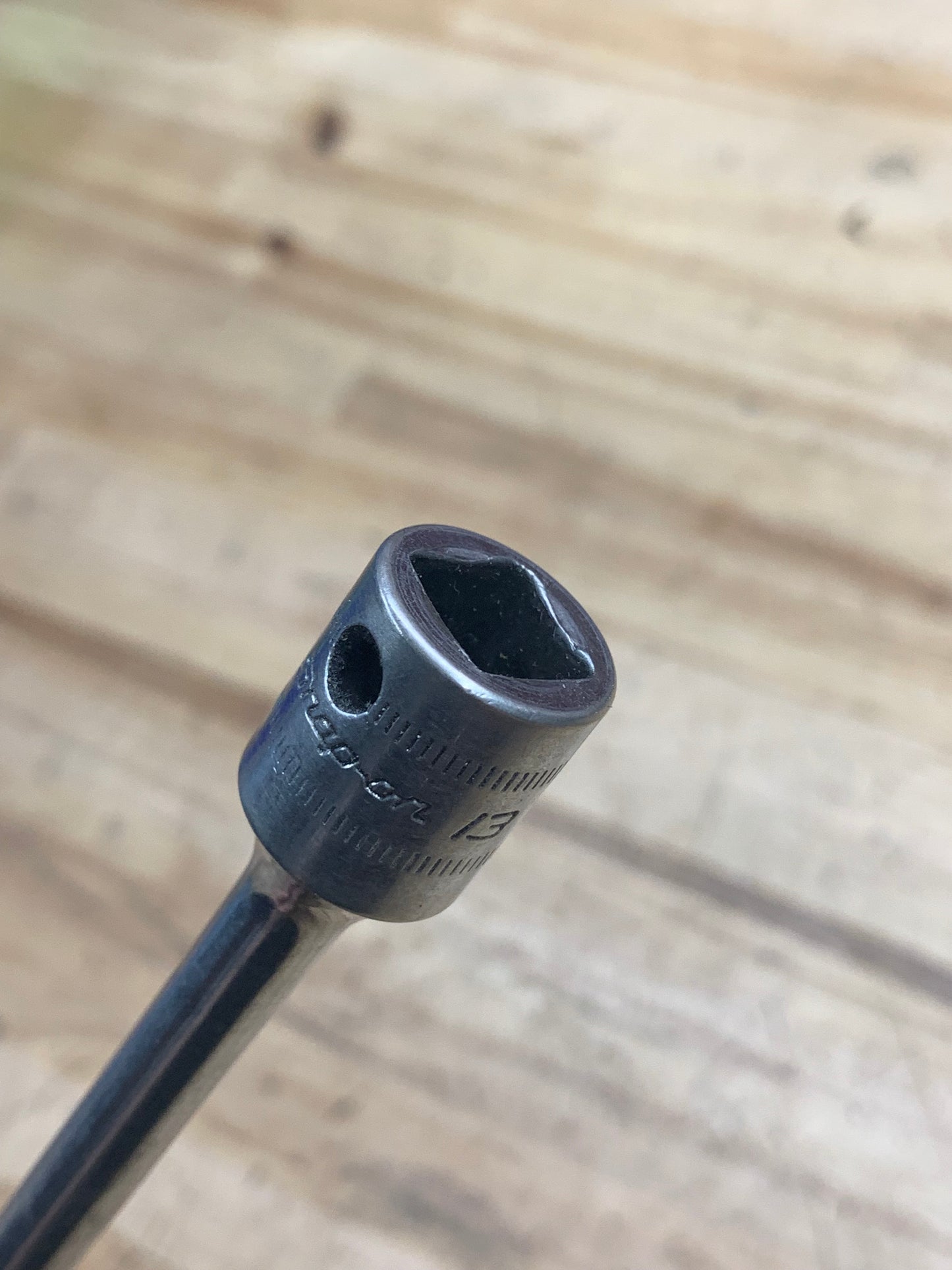 Snap On 13mm XL Swivel Socket 3/8” drive FLXM13