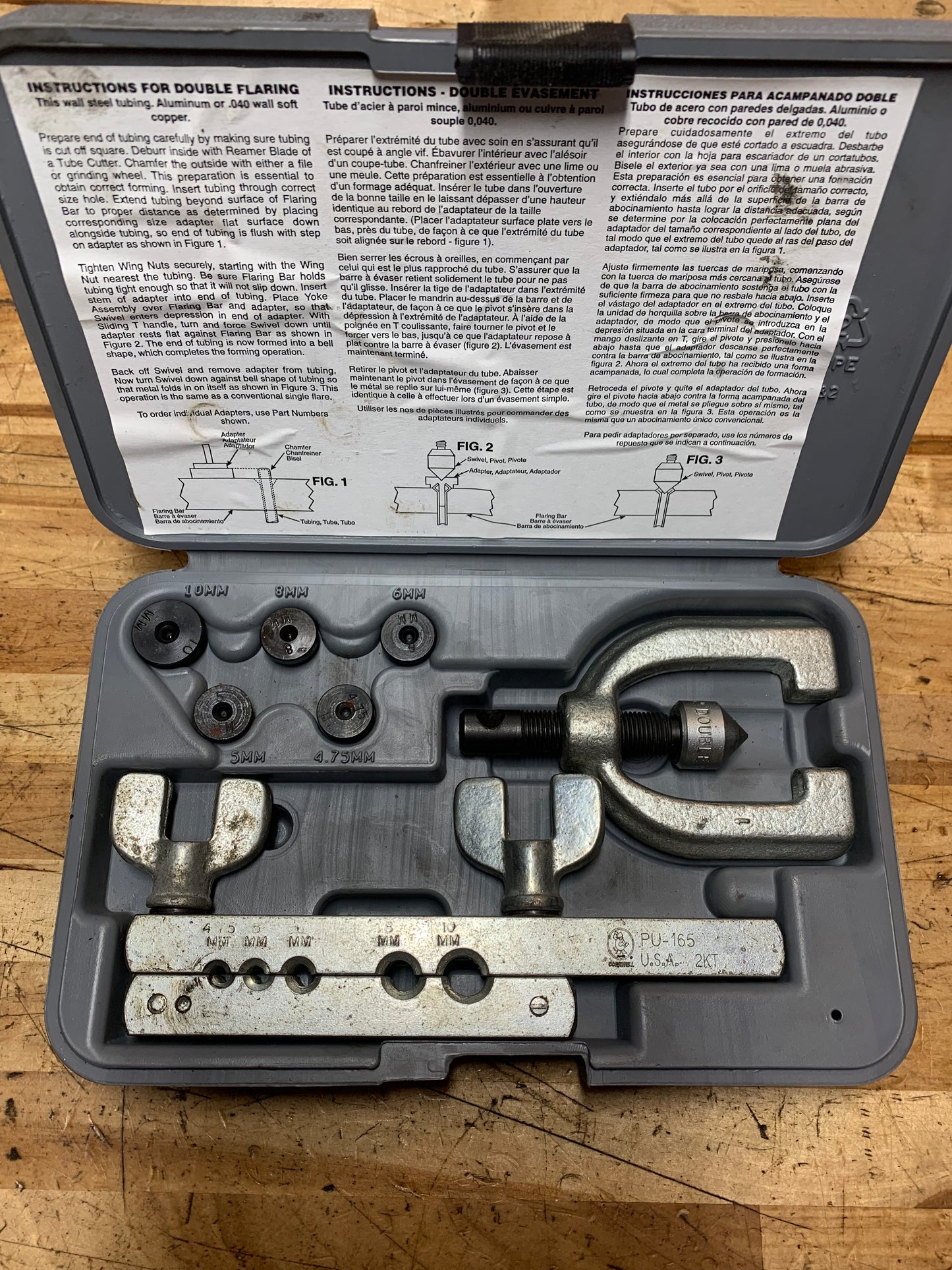 Cornwell Brake Line Flaring Kit PU-165