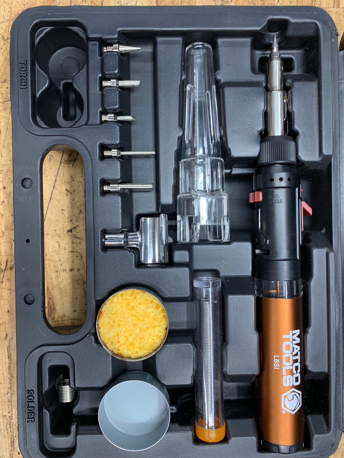 Matco Tools 8 Piece Butane Soldering Iron Kit SK8MAT