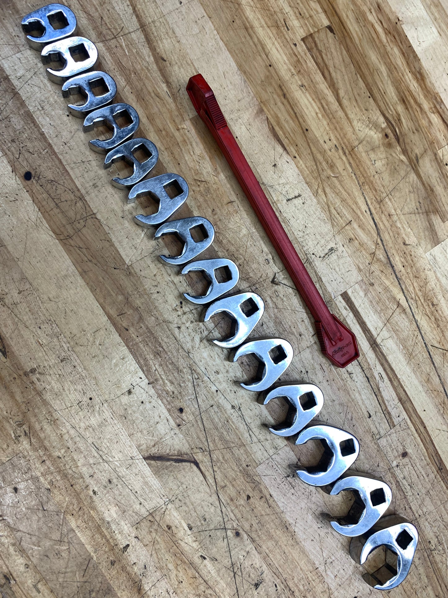 Snap On Metric 3/8” Flare Line Socket Set 14pc