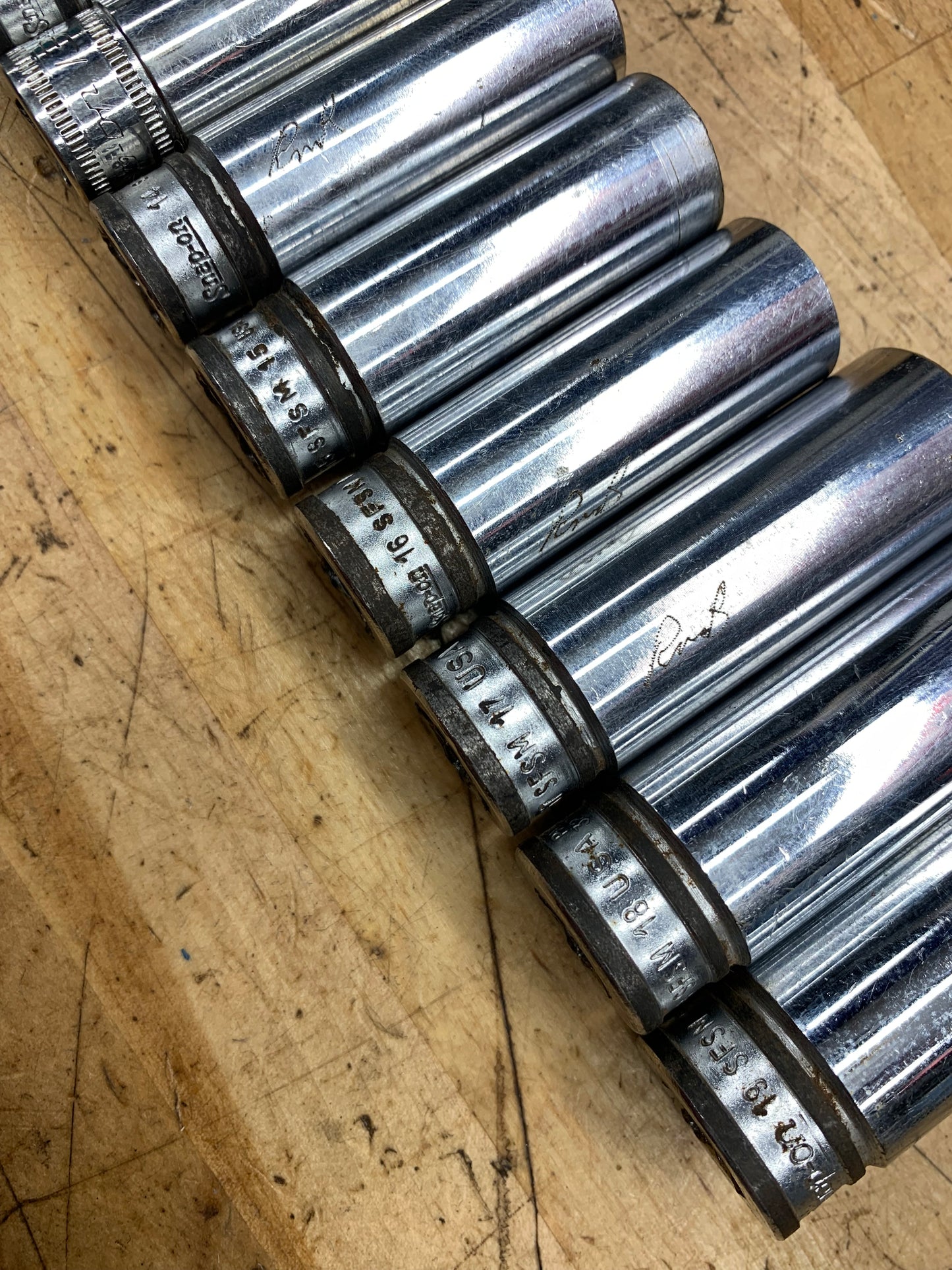 Snap On Metric 3/8” Deep Socket Set 11pc