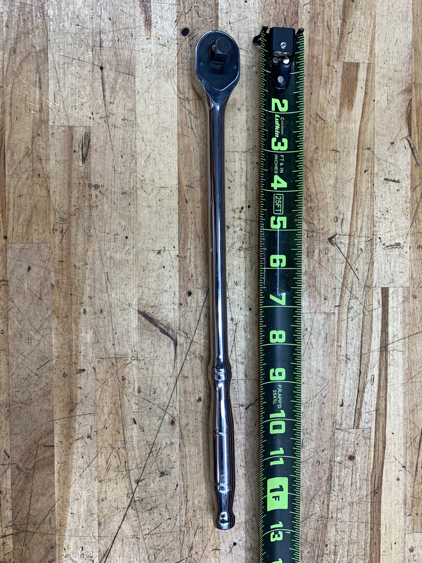 Mac Tools Long 3/8" Fine Tooth Ratchet LIKE NEW XR1390A USA