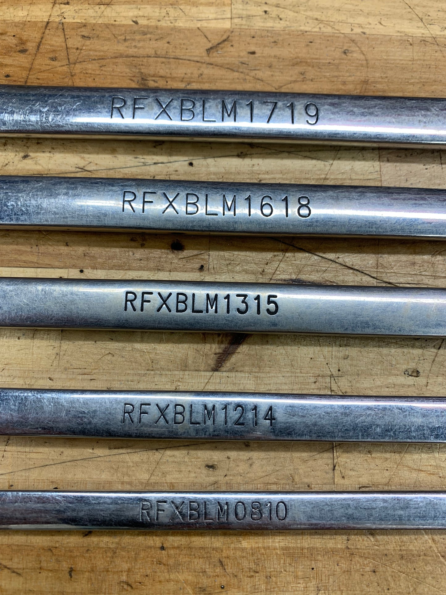 Matco XL Metric Flex Head Ratcheting Wrench Set 5pc. SRFBXLM52TA