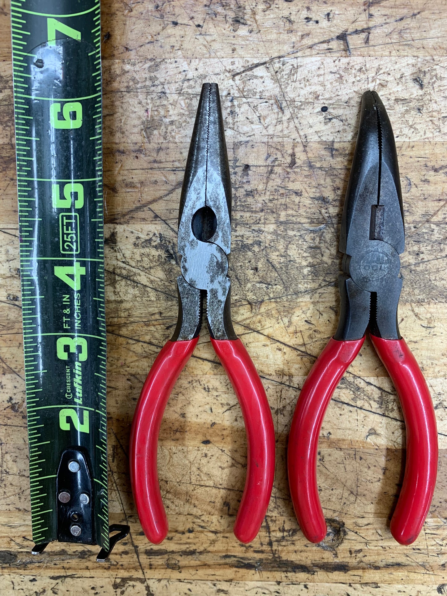 Mac Tools 2pc Needle Nose and Bent NN Plier Set