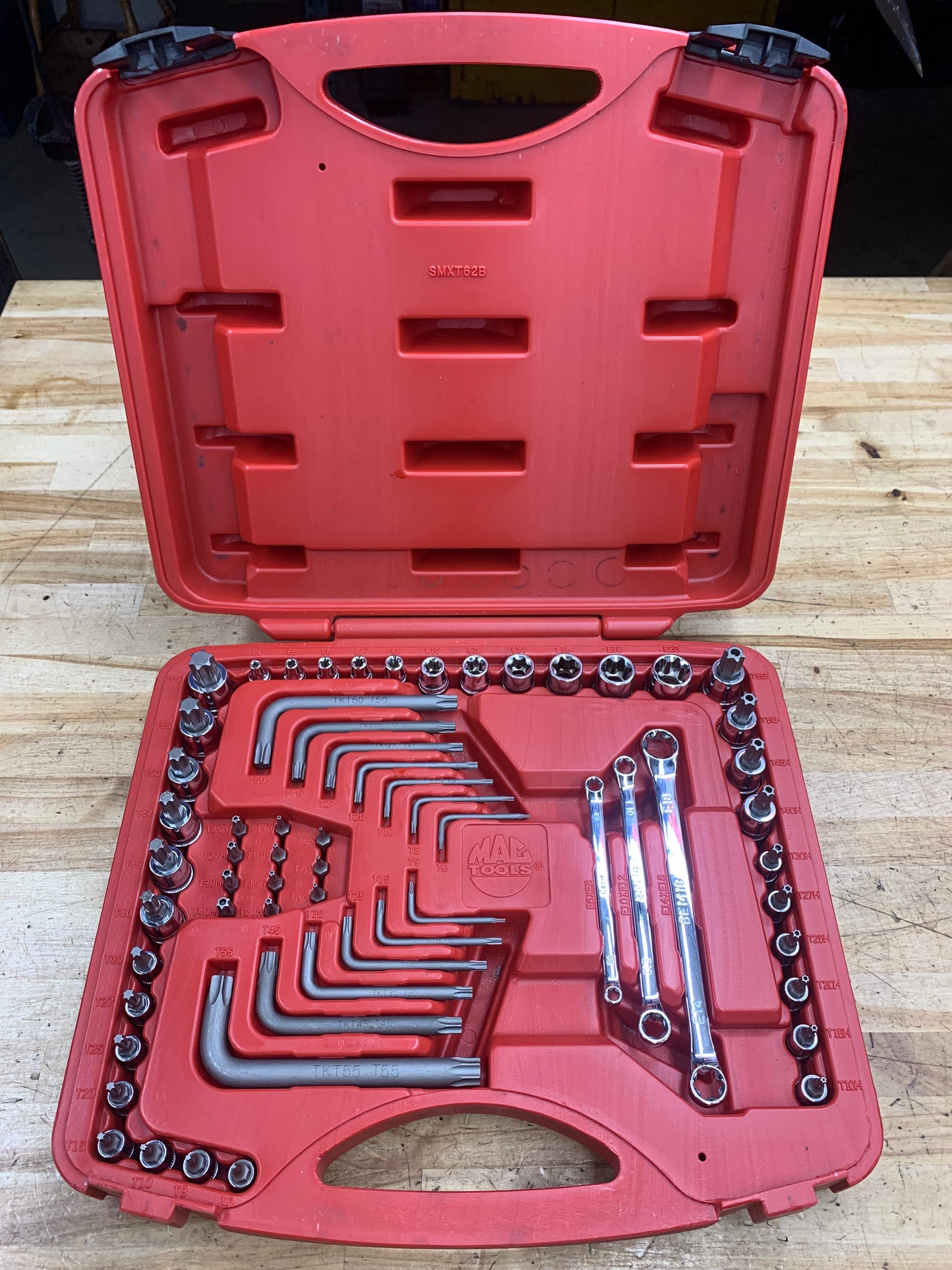 Mac Tools Master Torx/ETorx Tool Set SMXT62B