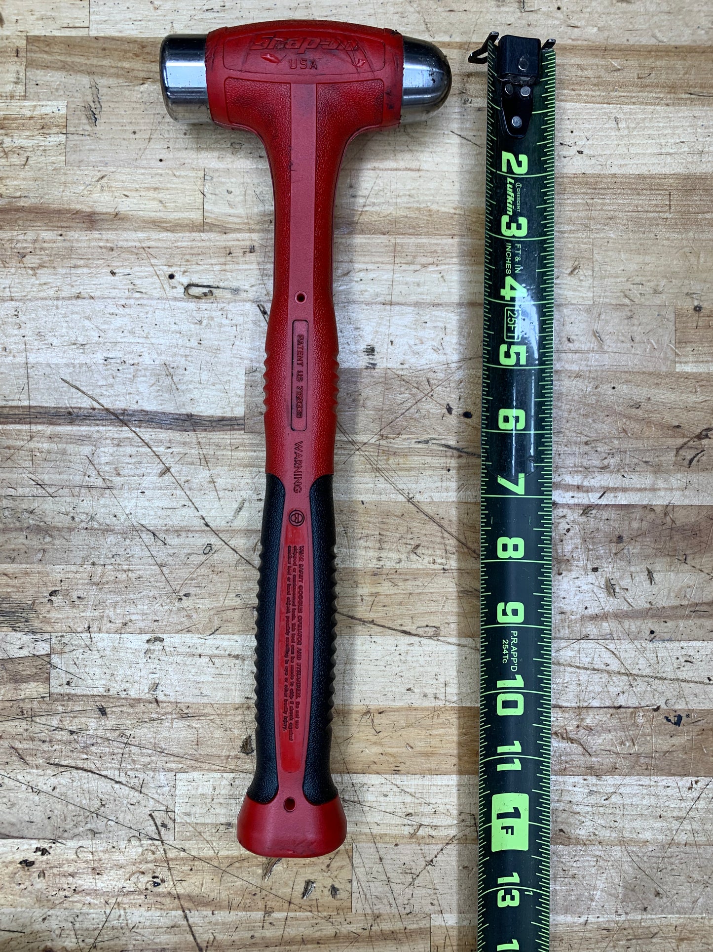 Snap On 16oz Ball Peen Hammer USA HBBD16